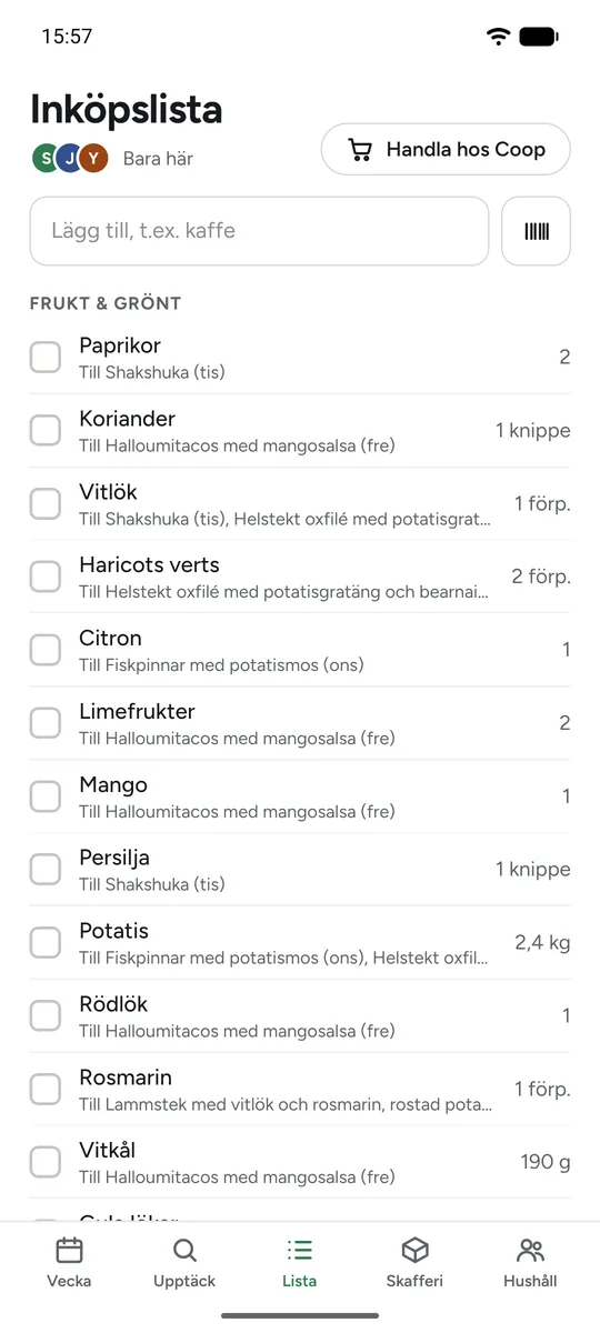 Gasture i en telefon